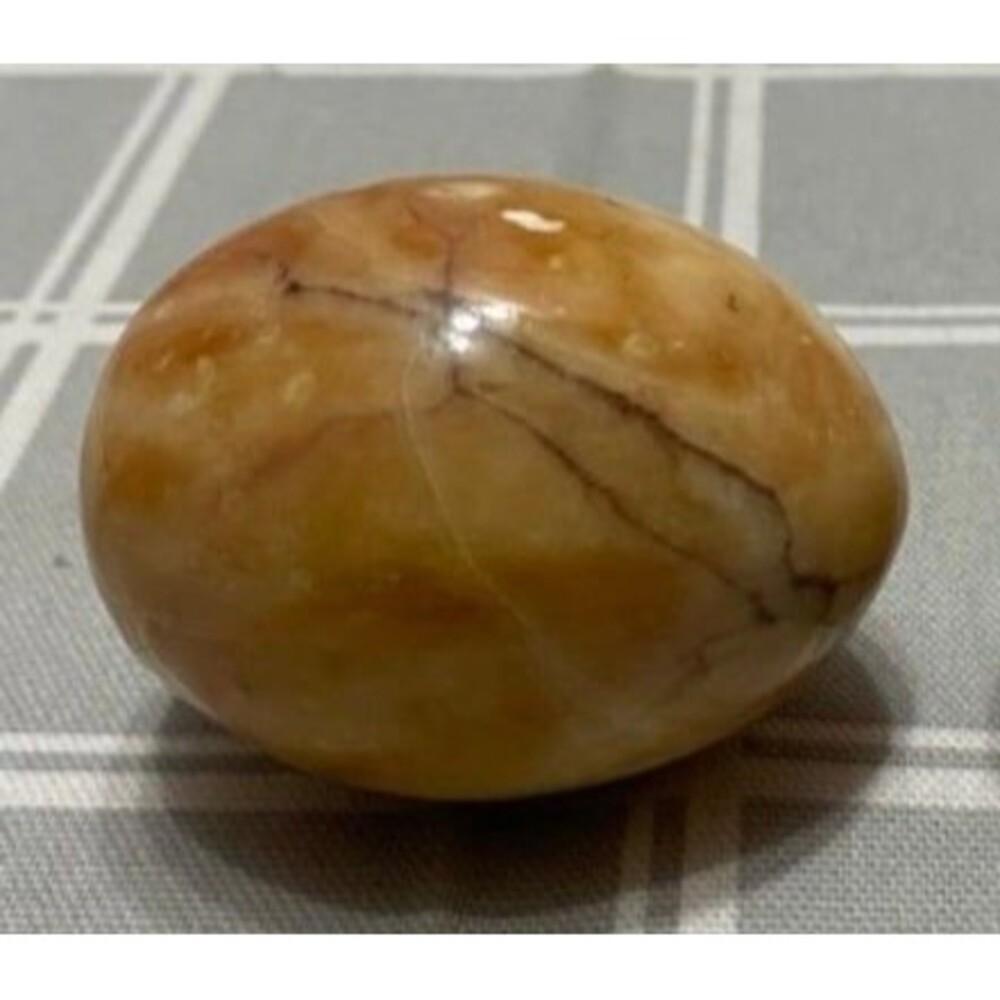 Vintage Alabaster Italian Egg Decor Easter Marble Stone Onyx Polished